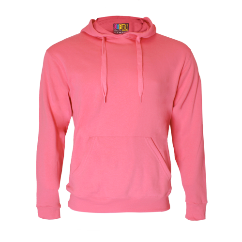 Pink hoodie on a transparent background