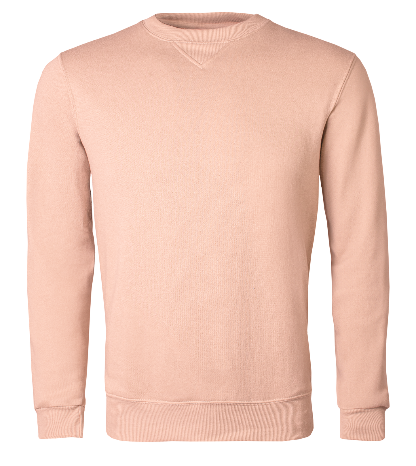 Dusty Pink sweatshirt on a transparent background