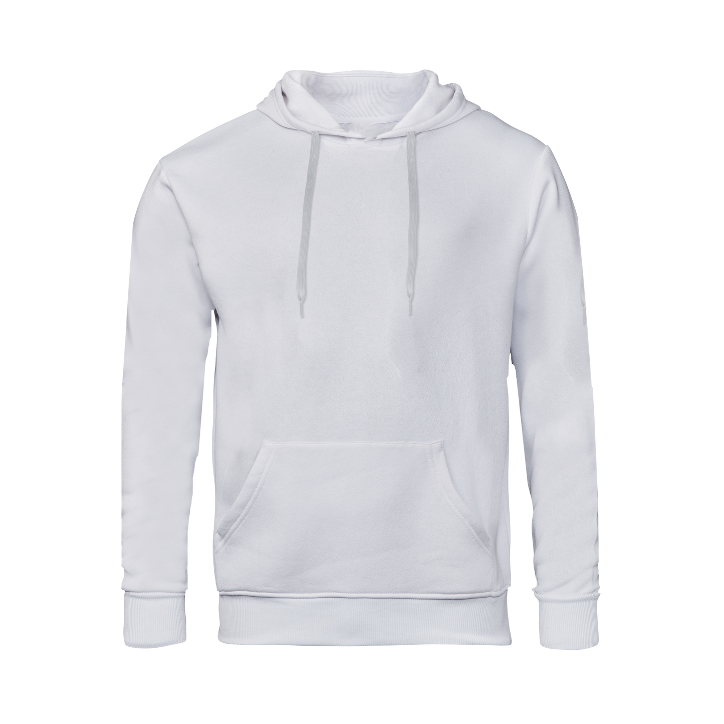 White hoodie on a transparent background