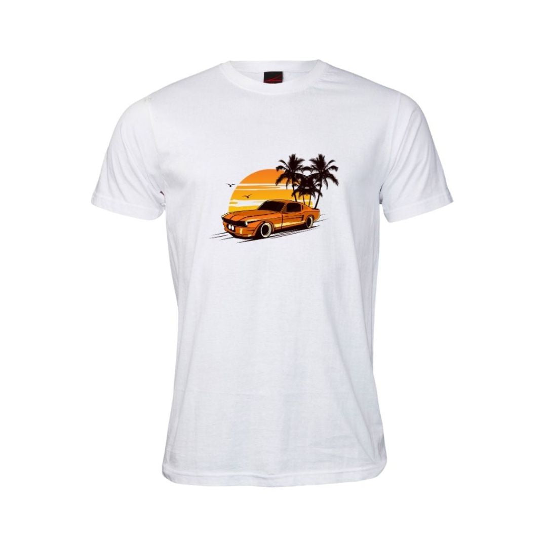 Mustang Sunset T Shirt