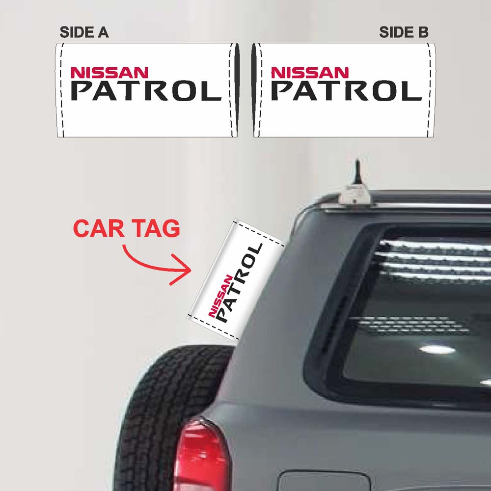 Car Tag - Nissan Patrol