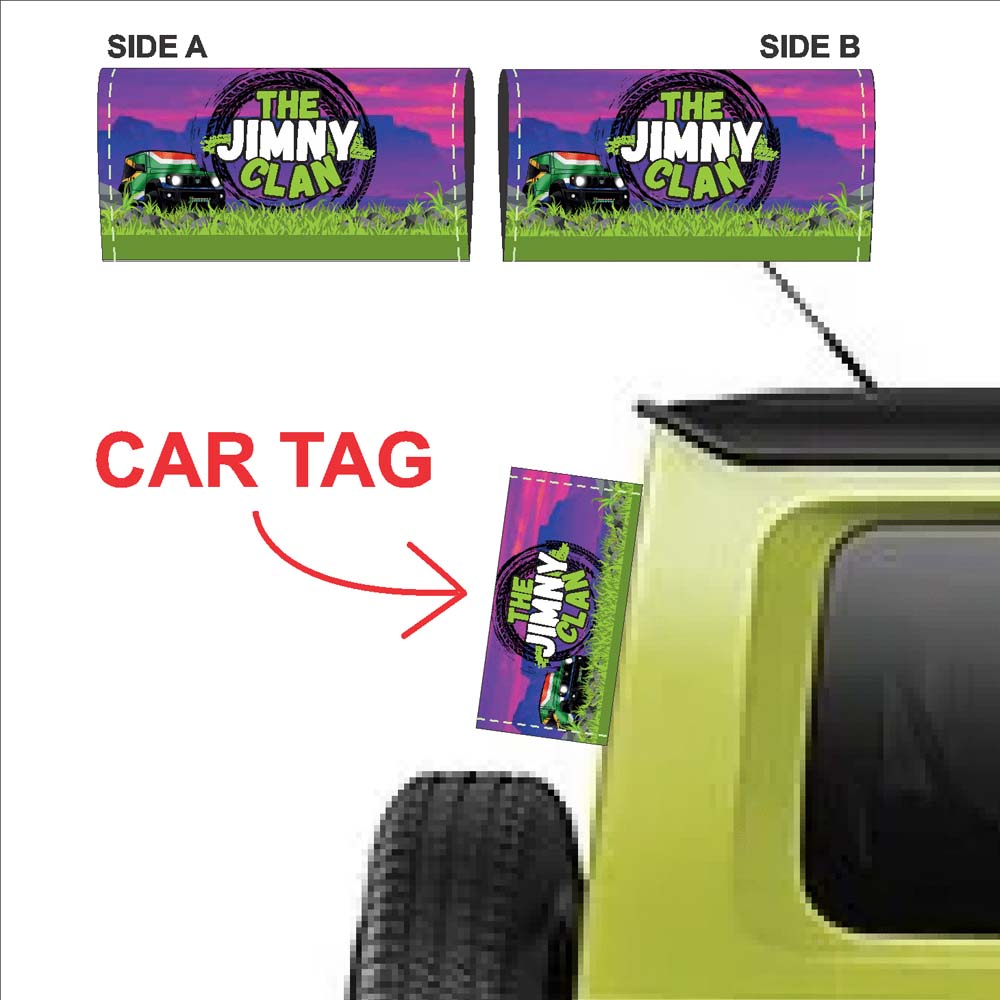 The Jimny Clan Car Tag