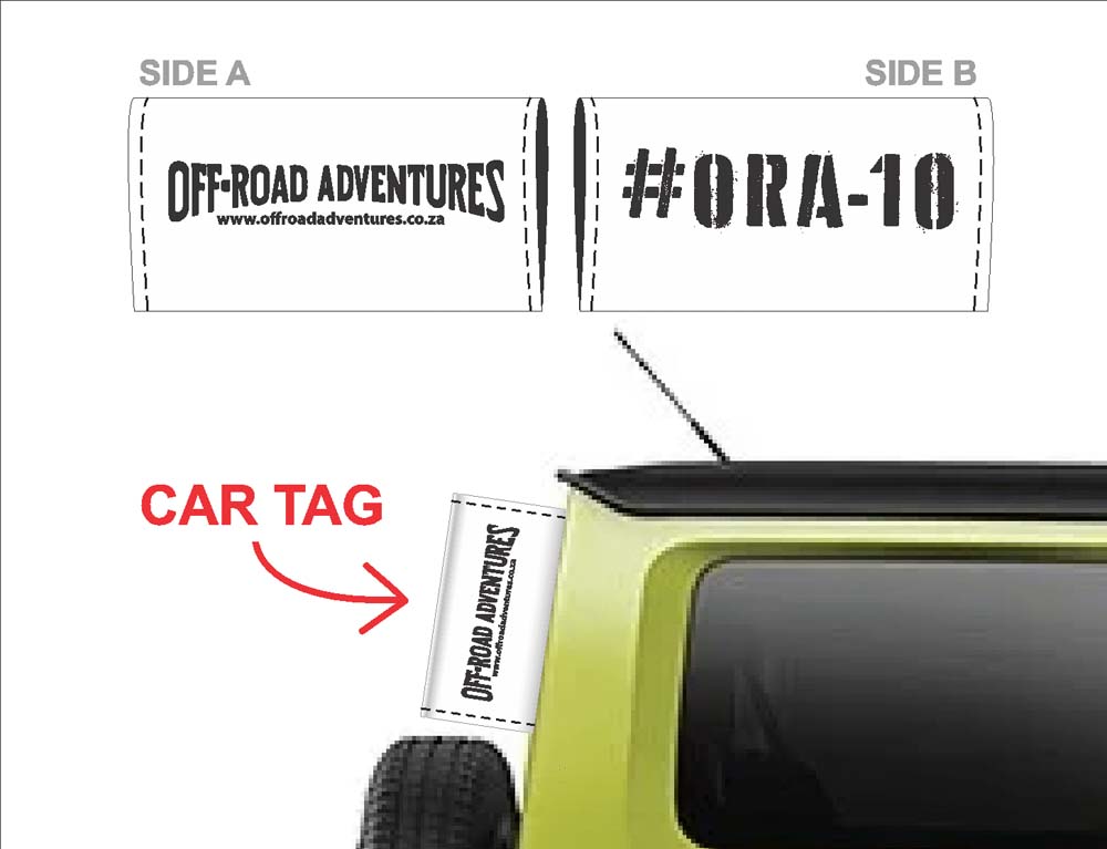 ORA Car Tag