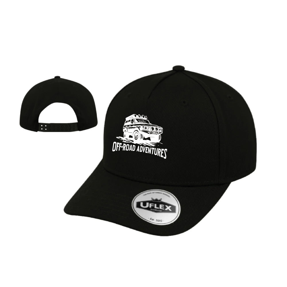 ORA Curved Peak Snapback