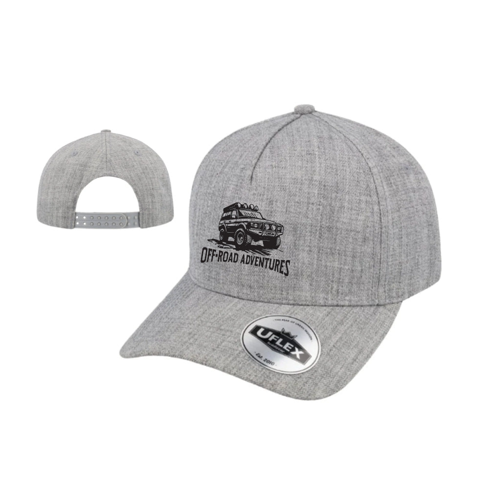 ORA Curved Peak Snapback