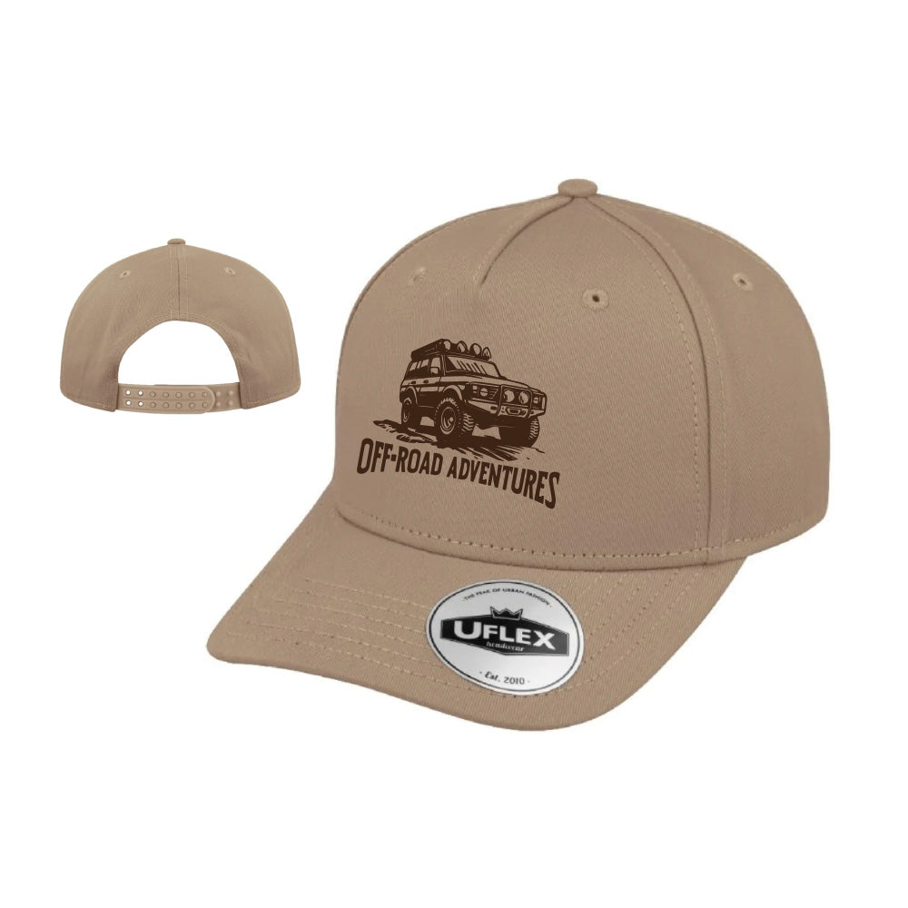 ORA Curved Peak Snapback
