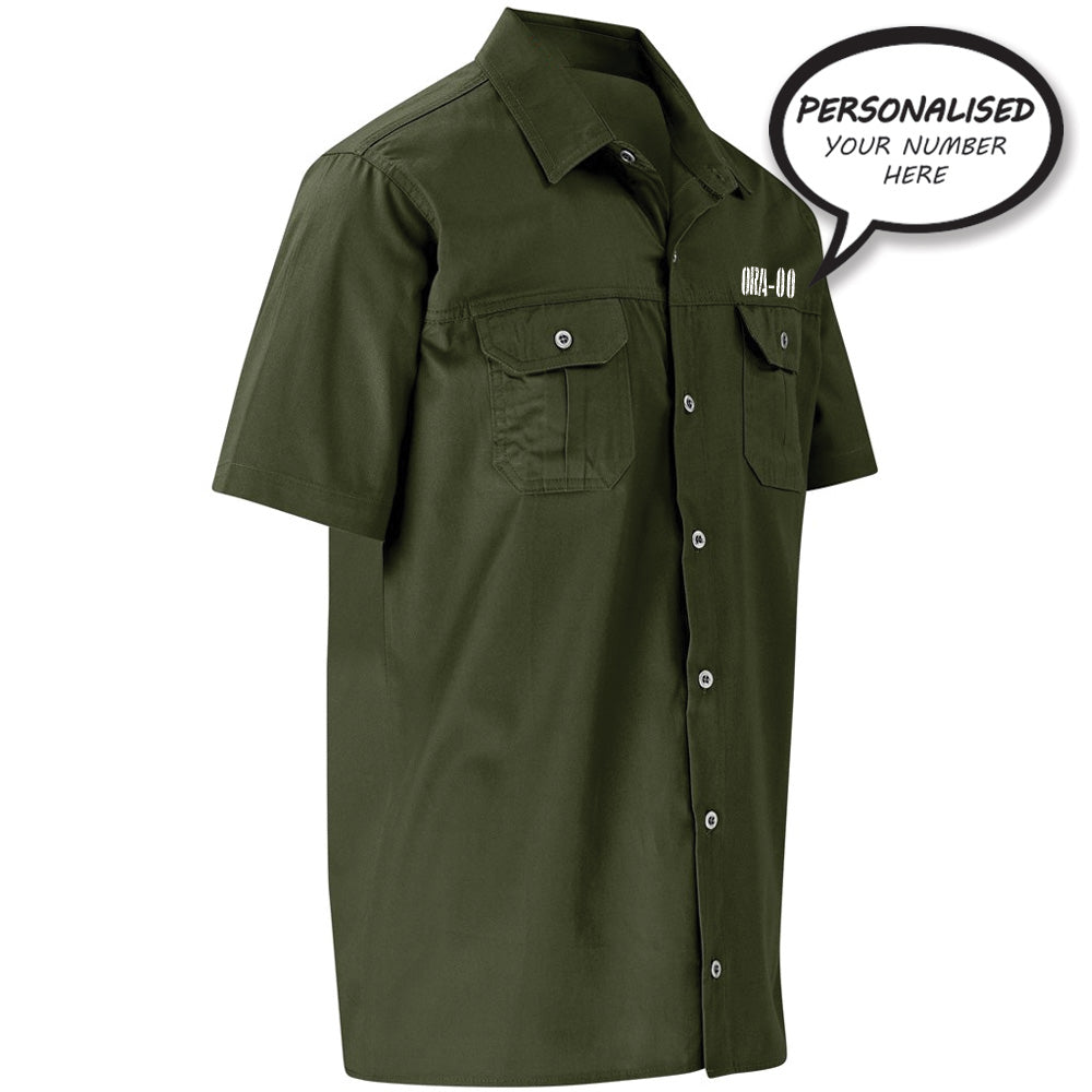ORA Mens Short Sleeve Wildstone Shirt