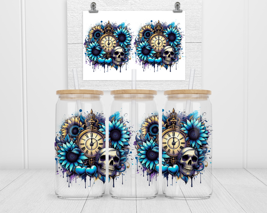Skull Clock