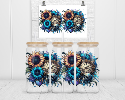 Skull Clock 2