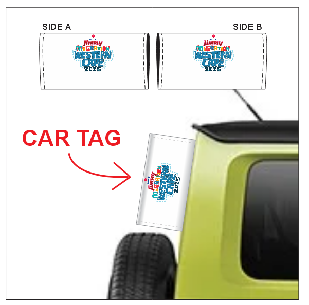 Jimny Migration Car Tag