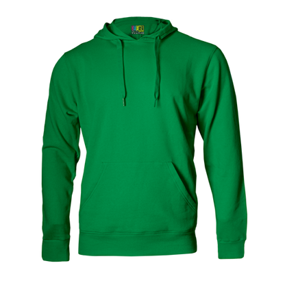Emerald Green hoodie on a transparent background