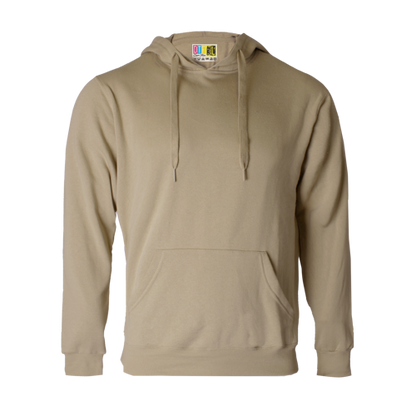 Khaki colour hoodie on a transparent background