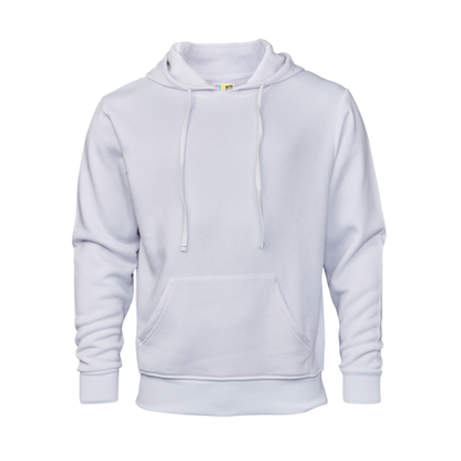 White hoodie on a transparent background