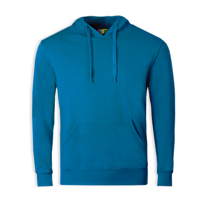 Air Force Blue hoodie on a transparent background