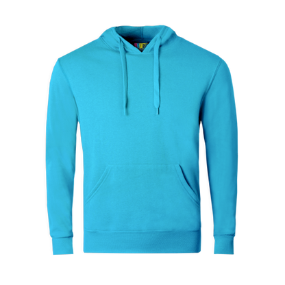 Powder Blue hoodie on a transparent background