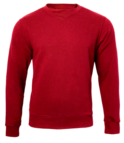 Red sweatshirt on a transparent background