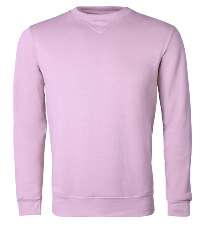 Lilac sweatshirt on a transparent background