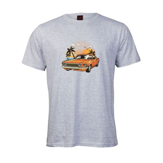 Classic Car Sunset T Shirt