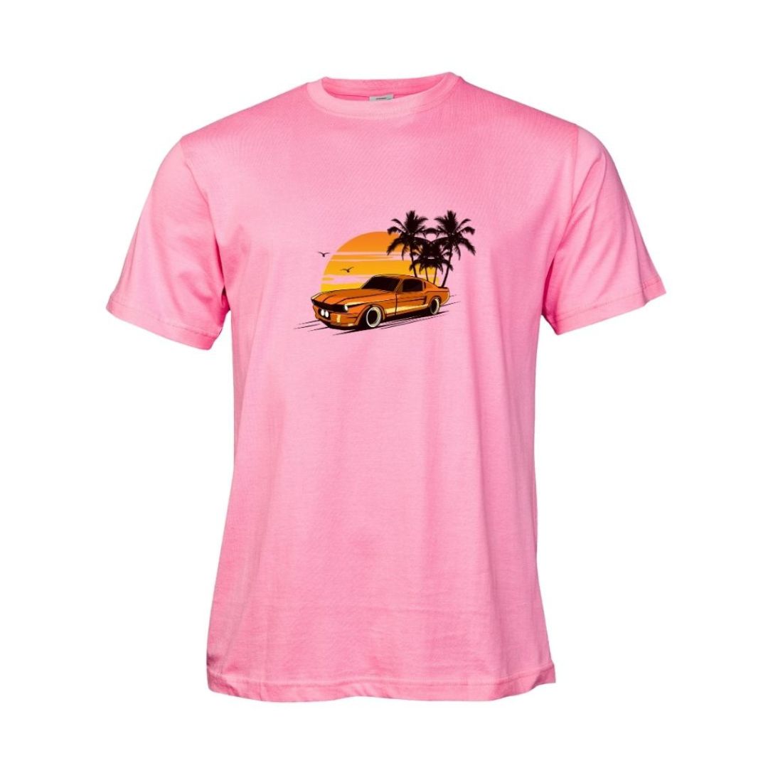Mustang Sunset T Shirt