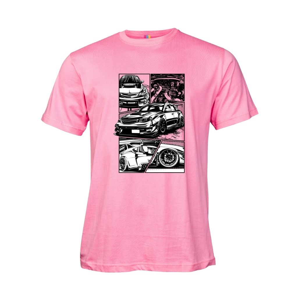 Old School Comic Book Car T Shirt 2