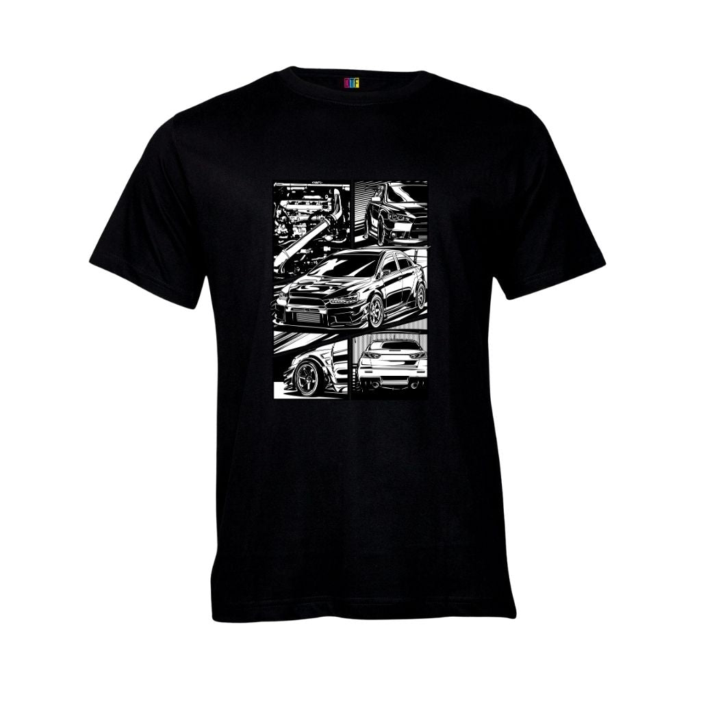 Old School Comic Book Car T Shirt 3