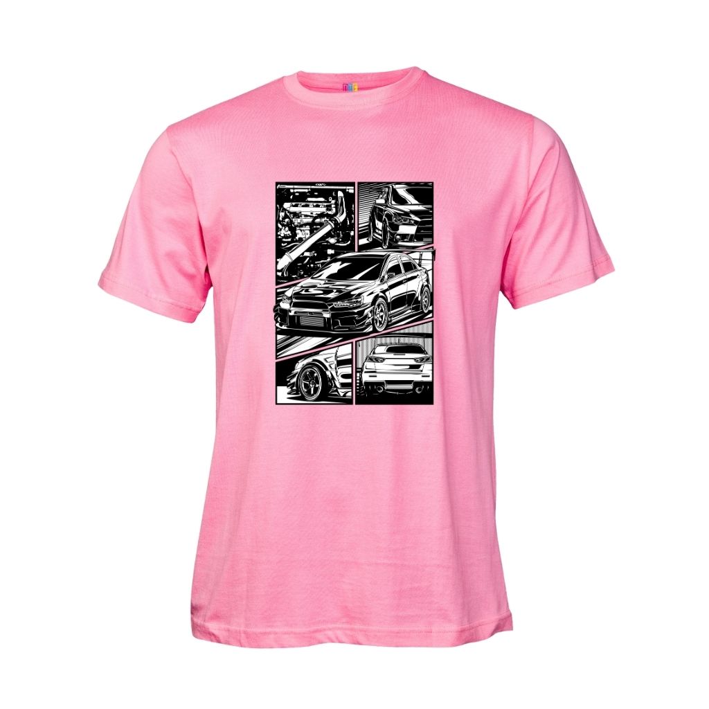 Old School Comic Book Car T Shirt 3