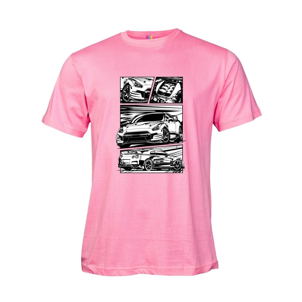 Old School Comic Book Car T Shirt 4