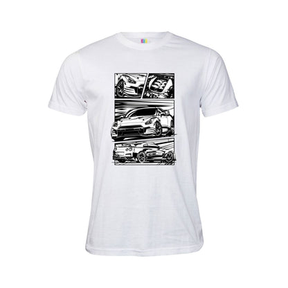 Old School Comic Book Car T Shirt 4