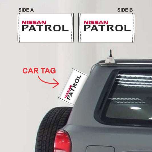 Car Tag - Nissan Patrol