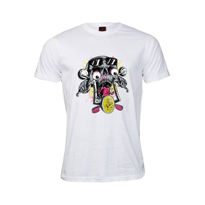 Psycho Rider Skull Graphic Tee
