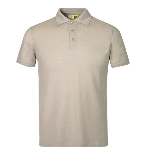 Stone polo shirt on a transparent background