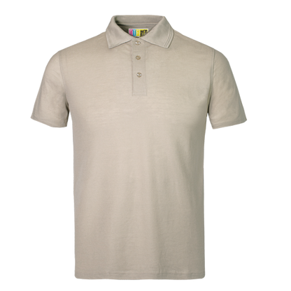 Stone polo shirt on a transparent background