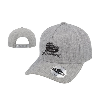 ORA Curved Peak Snapback