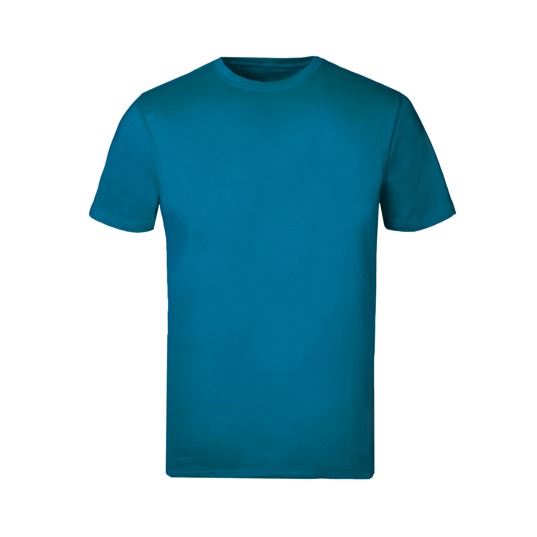 Air force blue t-shirt on a transparent  background