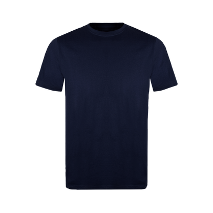Navy blue t-shirt on a transparent  background