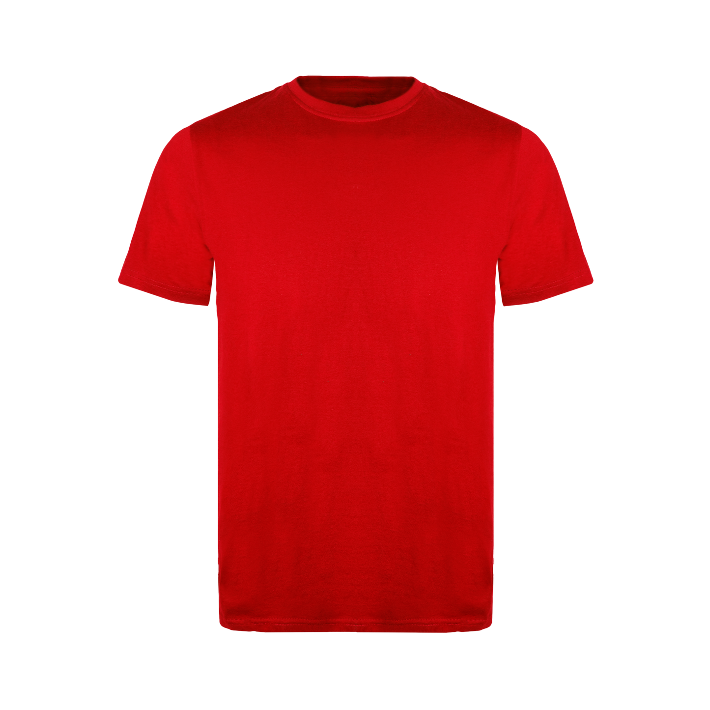 Red t-shirt on a transparent  background