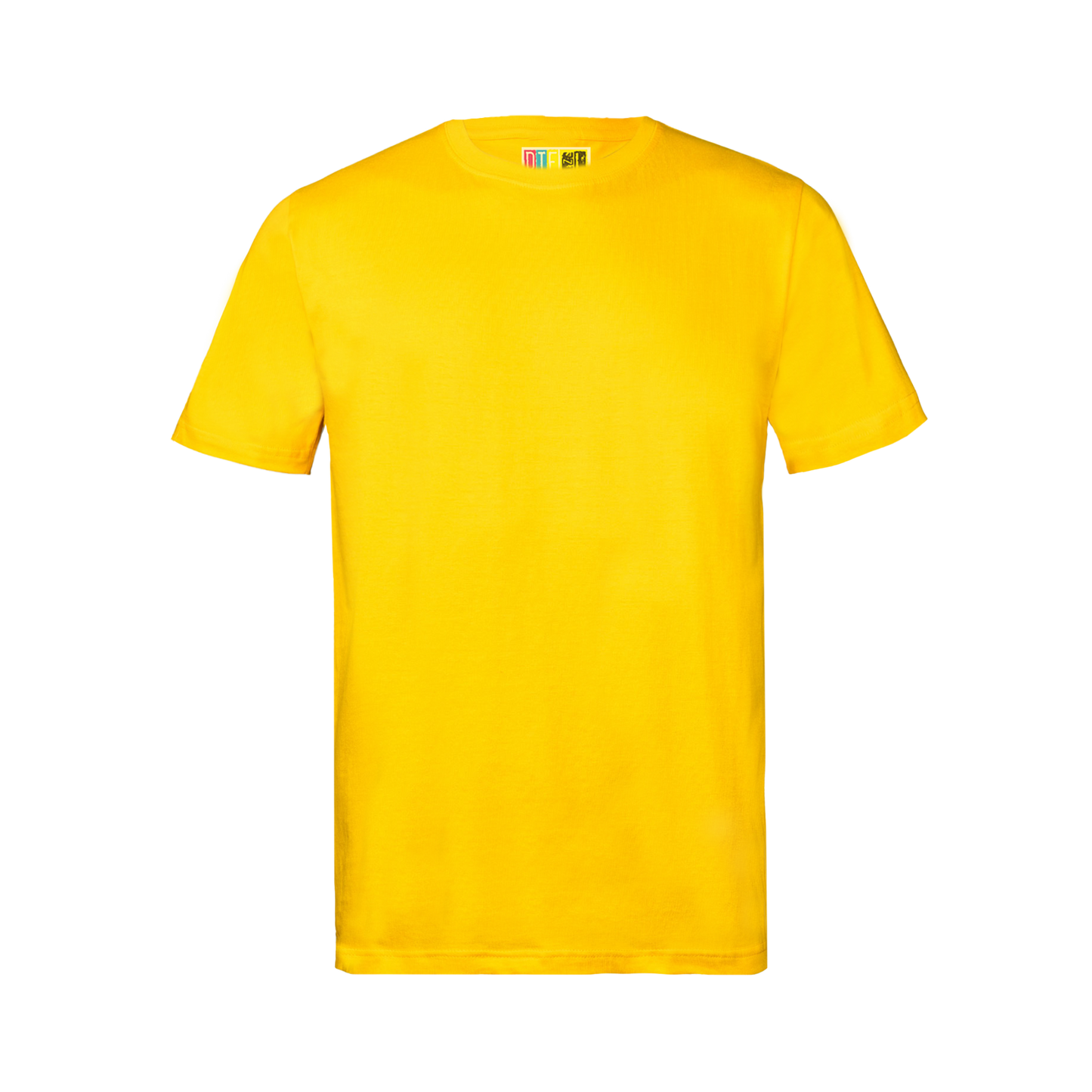 Yellow t-shirt on a transparent  background