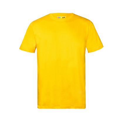 Yellow t-shirt on a transparent background