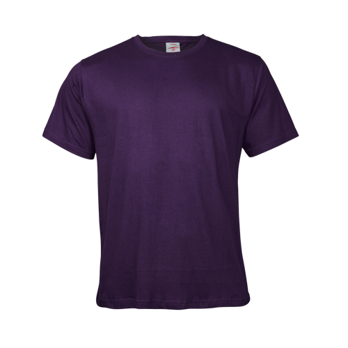 Purple t-shirt on a transparent background